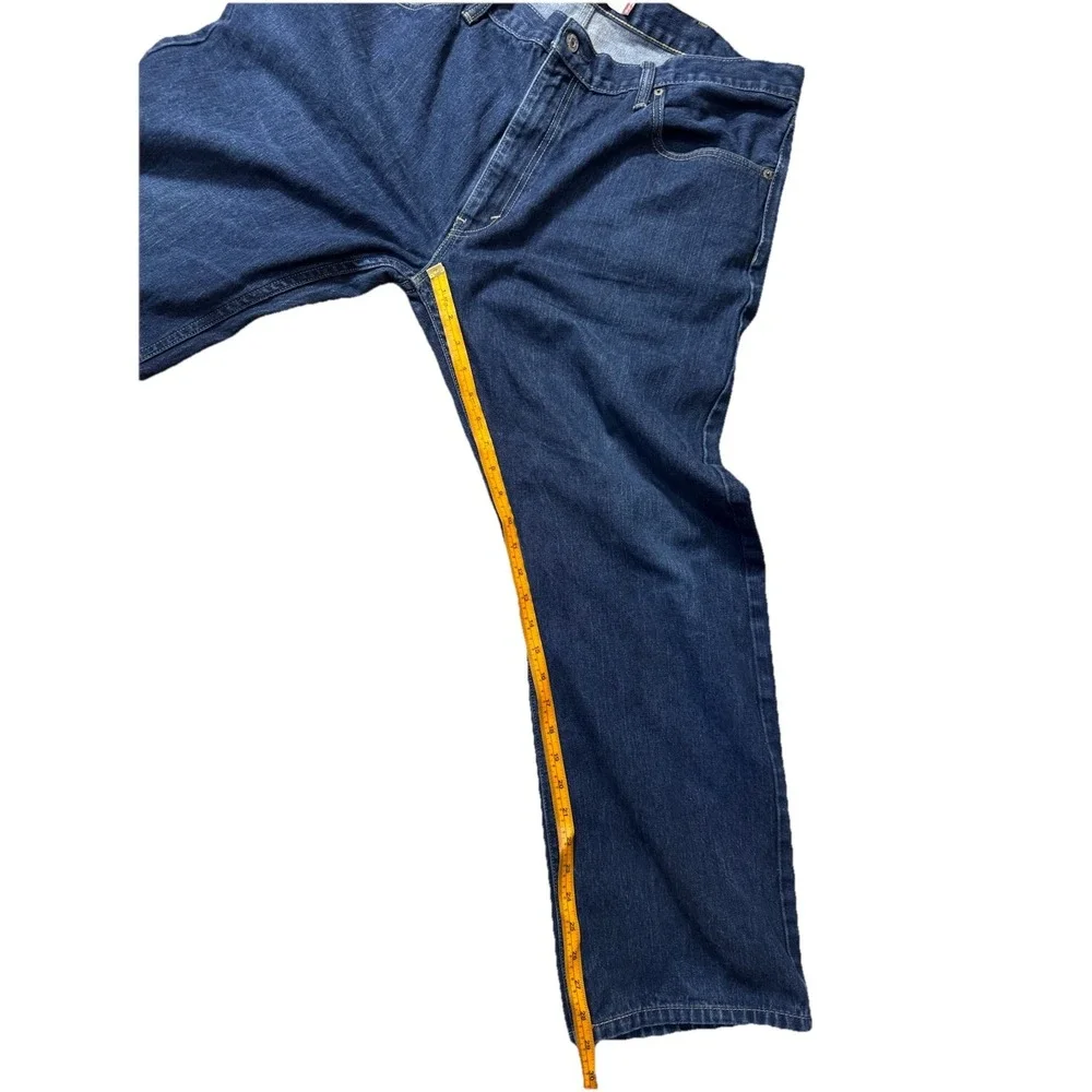 Levi's 505 Straight Fit Jeans Men's W40 L30 Dark Wash Denim Classic‎ USA Style